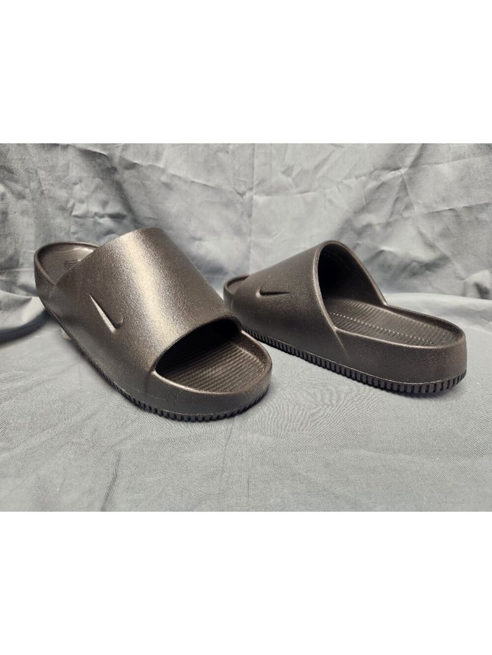 Nike Calm Slide Triple Black FD4116 001 Men's Size 9 NEW w/TAGS NO BOX!